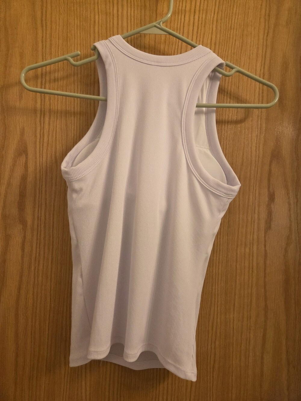 White Ribbed Tank - Picture 3 of 8